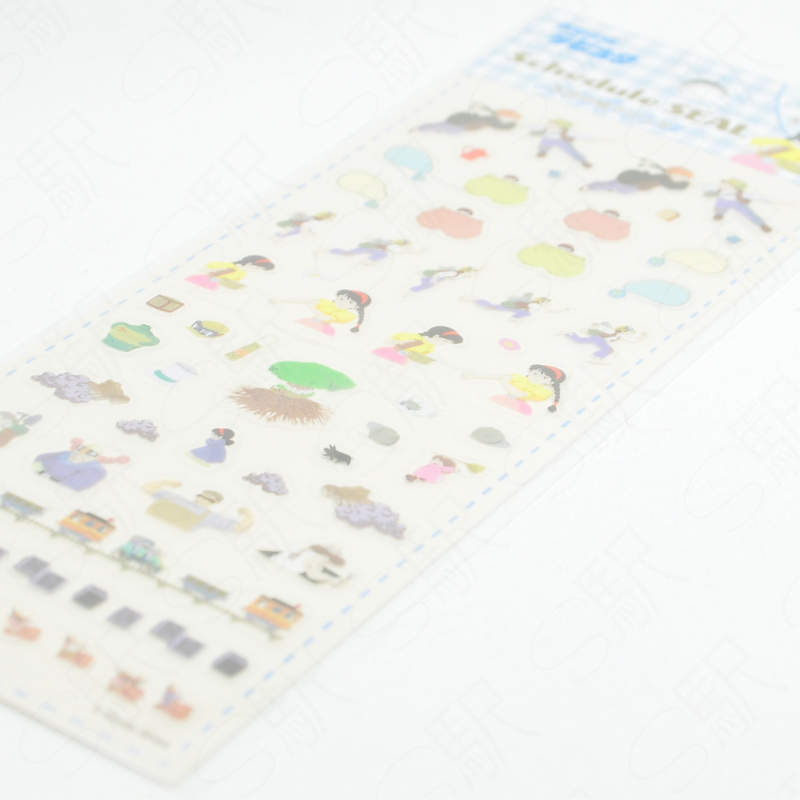 Ensky Schedule Seal x Studio Ghibli [SLR-04R] - Castle in the Sky